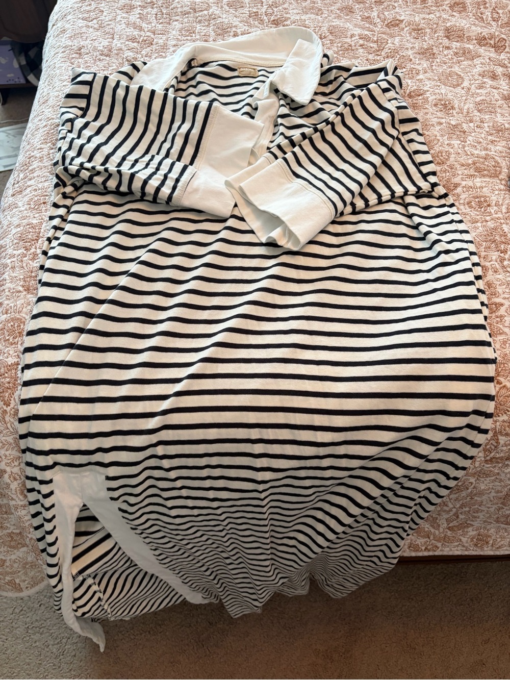 Free People collared knit dress